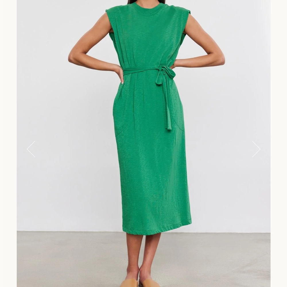 Velvet by Graham & Spencer Green Dress